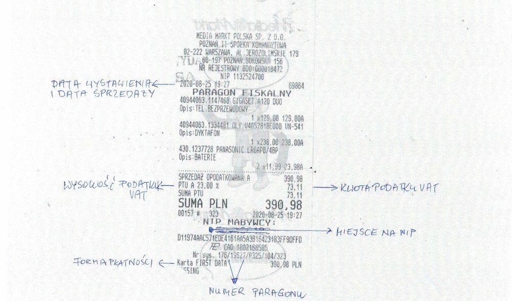 Gdzie znajduje się numer paragonu Media Markt? numer paragonu Media Markt